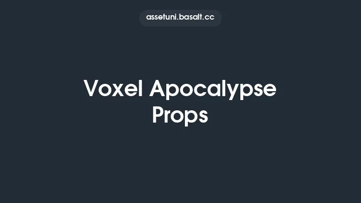 Voxel Apocalypse Props Thumbnail
