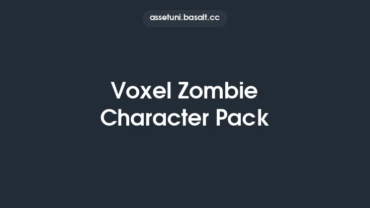 Voxel Zombie Character Pack Thumbnail