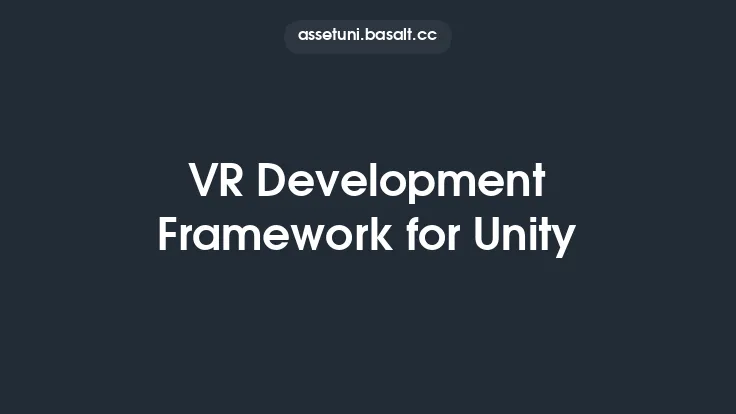 VR Development Framework for Unity Thumbnail