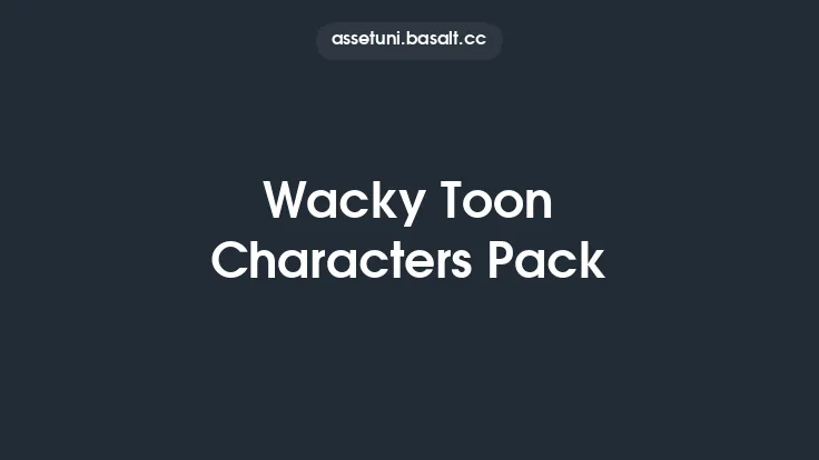 Wacky Toon Characters Pack Thumbnail
