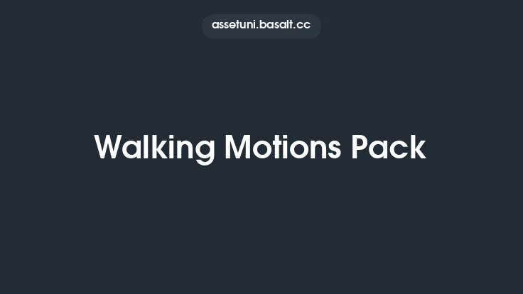 Walking Motions Pack Thumbnail
