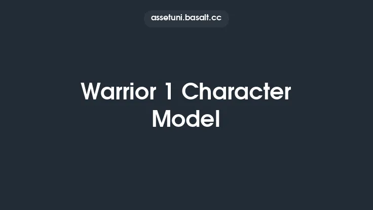 Warrior 1 Character Model Thumbnail