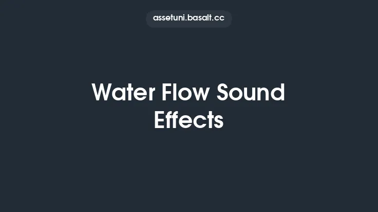 Water Flow Sound Effects Thumbnail