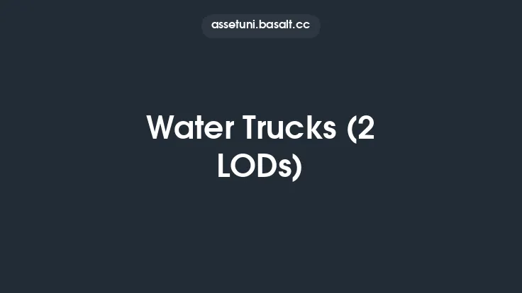 Water Trucks (2 LODs) Thumbnail