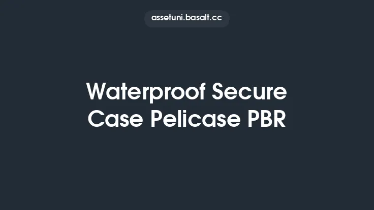 Waterproof Secure Case Pelicase PBR Thumbnail
