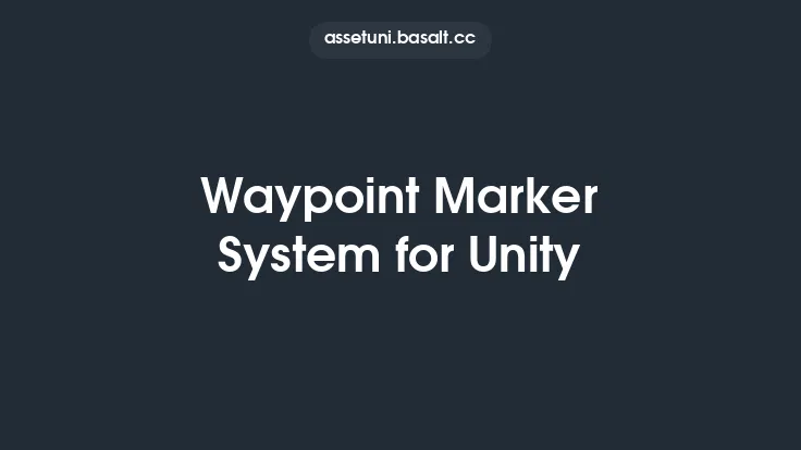 Waypoint Marker System for Unity Thumbnail