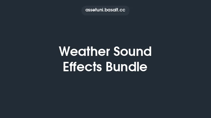 Weather Sound Effects Bundle Thumbnail