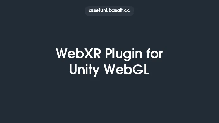 WebXR Plugin for Unity WebGL Thumbnail