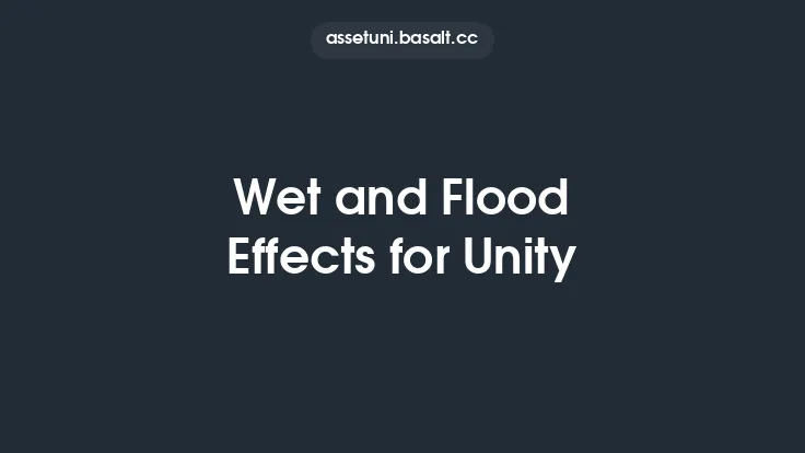 Wet and Flood Effects for Unity Thumbnail