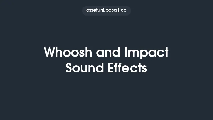 Whoosh and Impact Sound Effects Thumbnail