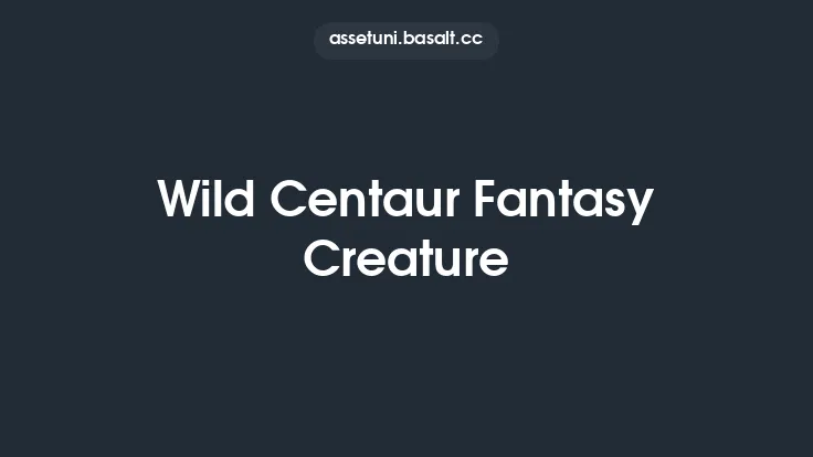 Wild Centaur Fantasy Creature Thumbnail