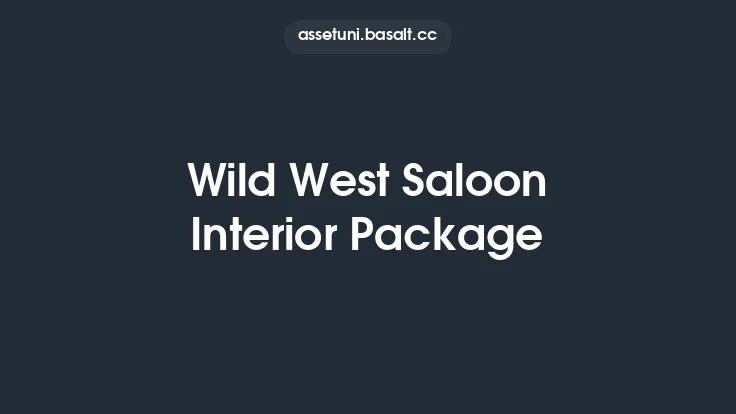 Wild West Saloon Interior Package Thumbnail