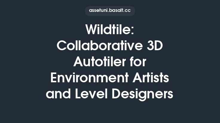 Wildtile: Collaborative 3D Autotiler for Environment Artists and Level Designers Thumbnail