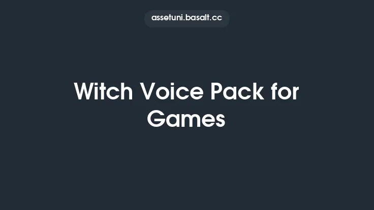Witch Voice Pack for Games Thumbnail