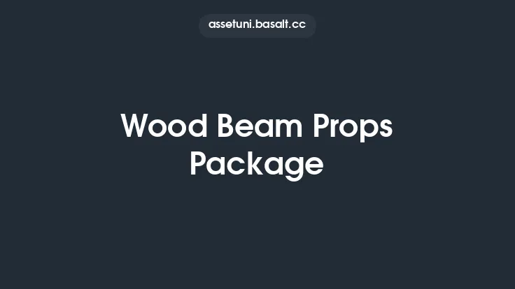 Wood Beam Props Package Thumbnail