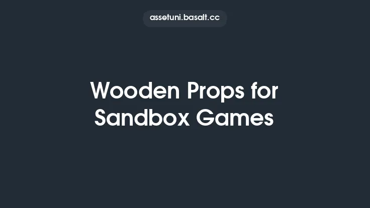 Wooden Props for Sandbox Games Thumbnail