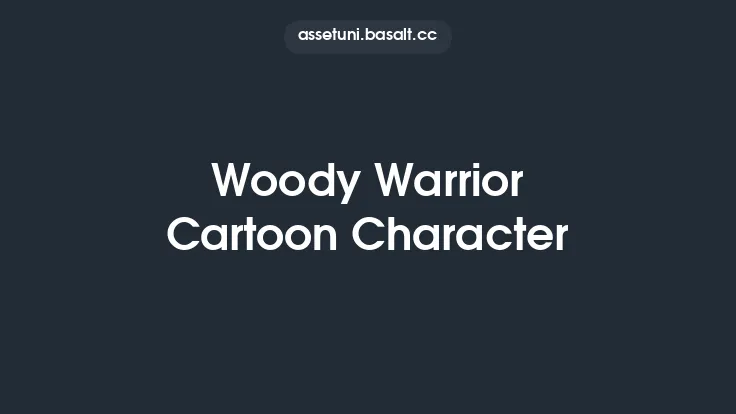 Woody Warrior Cartoon Character Thumbnail