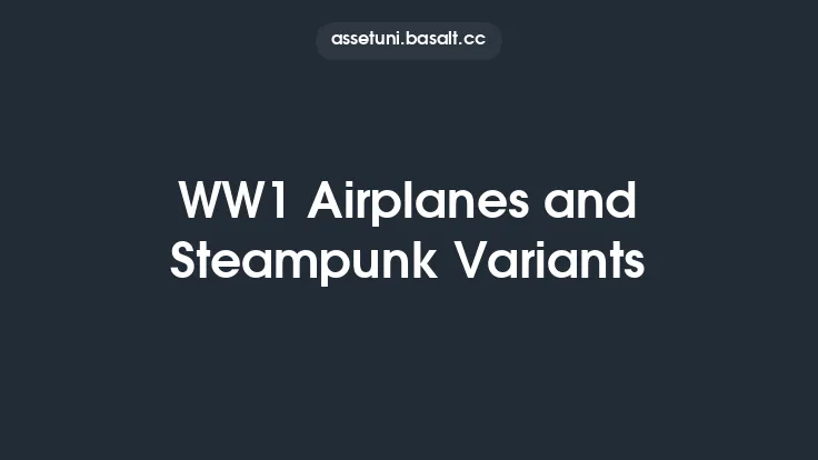 WW1 Airplanes and Steampunk Variants Thumbnail
