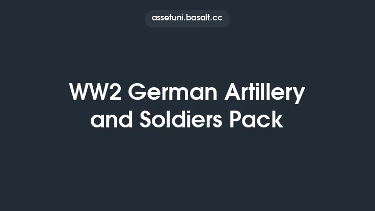 WW2 German Artillery and Soldiers Pack Thumbnail