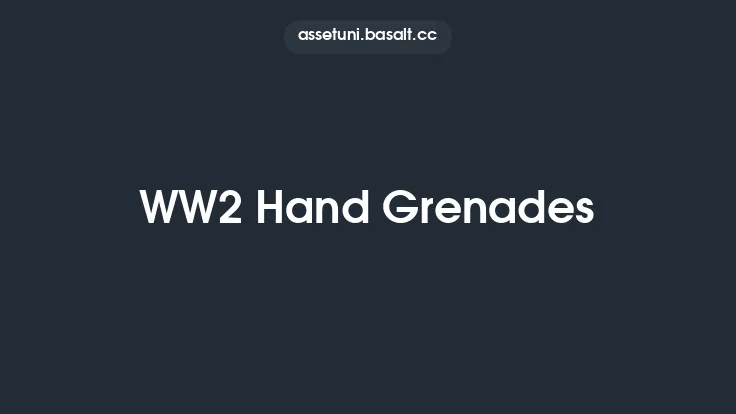 WW2 Hand Grenades Thumbnail