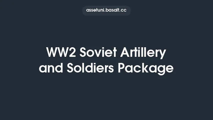 WW2 Soviet Artillery and Soldiers Package Thumbnail