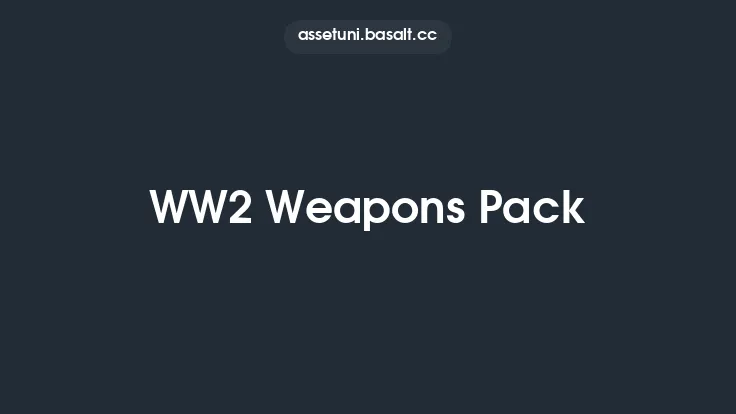 WW2 Weapons Pack Thumbnail
