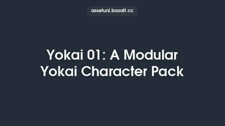 Yokai 01: A Modular Yokai Character Pack Thumbnail
