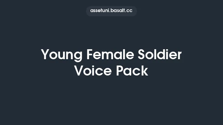 Young Female Soldier Voice Pack Thumbnail