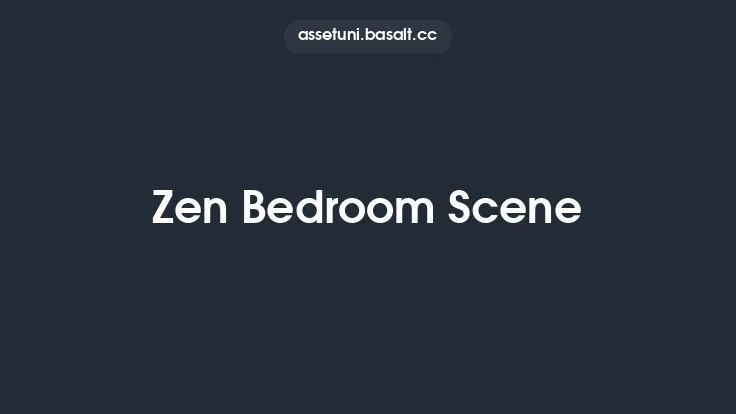 Zen Bedroom Scene Thumbnail