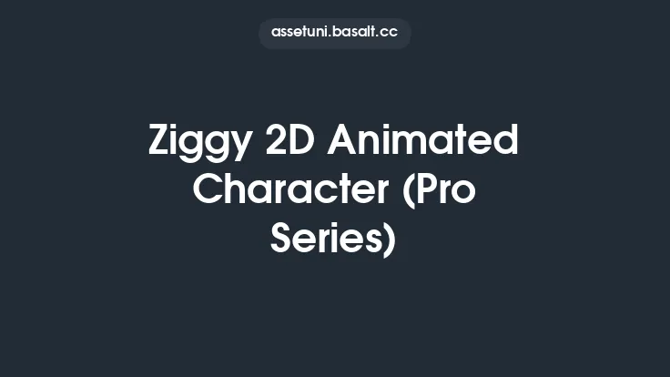 Ziggy 2D Animated Character (Pro Series) Thumbnail