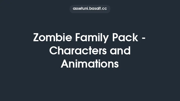 Zombie Family Pack - Characters and Animations Thumbnail