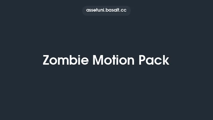 Zombie Motion Pack Thumbnail
